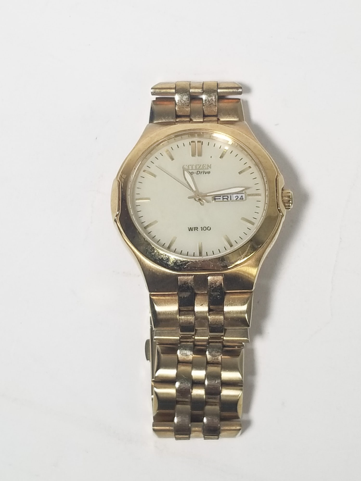 Citizen WR100 Eco-Drive Gold Tone Japan Movement: Citizen WR100 Eco-Drive Gold Tone Japan Movement Literature Brooks Auction – Online Auction Terms & Conditions Contact: (856) 694-2960 | info@brooks.auction READ BEFORE YOU BID: We want you to