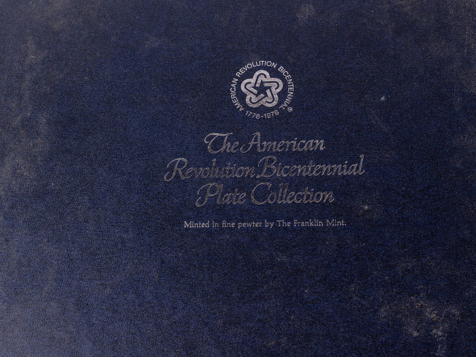 Set of Twelve Commemorative Pewter Plate Commemorating the Bicentennial By The Franklin Mint - 4