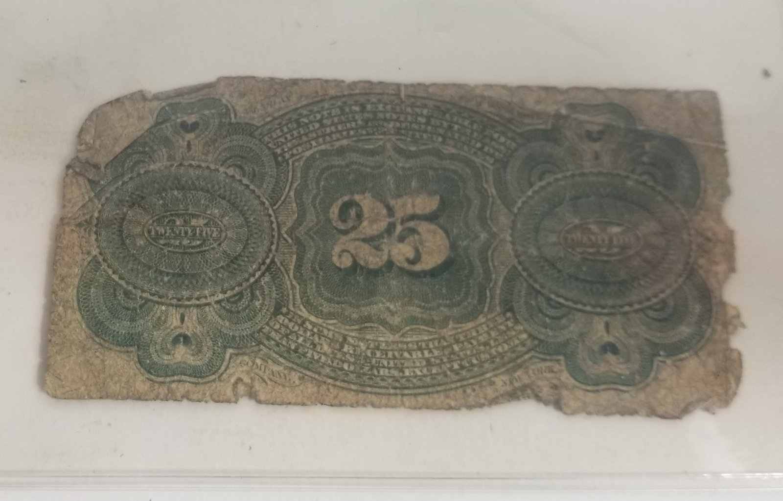 25 Cent Fractional Banknote George washington - 2