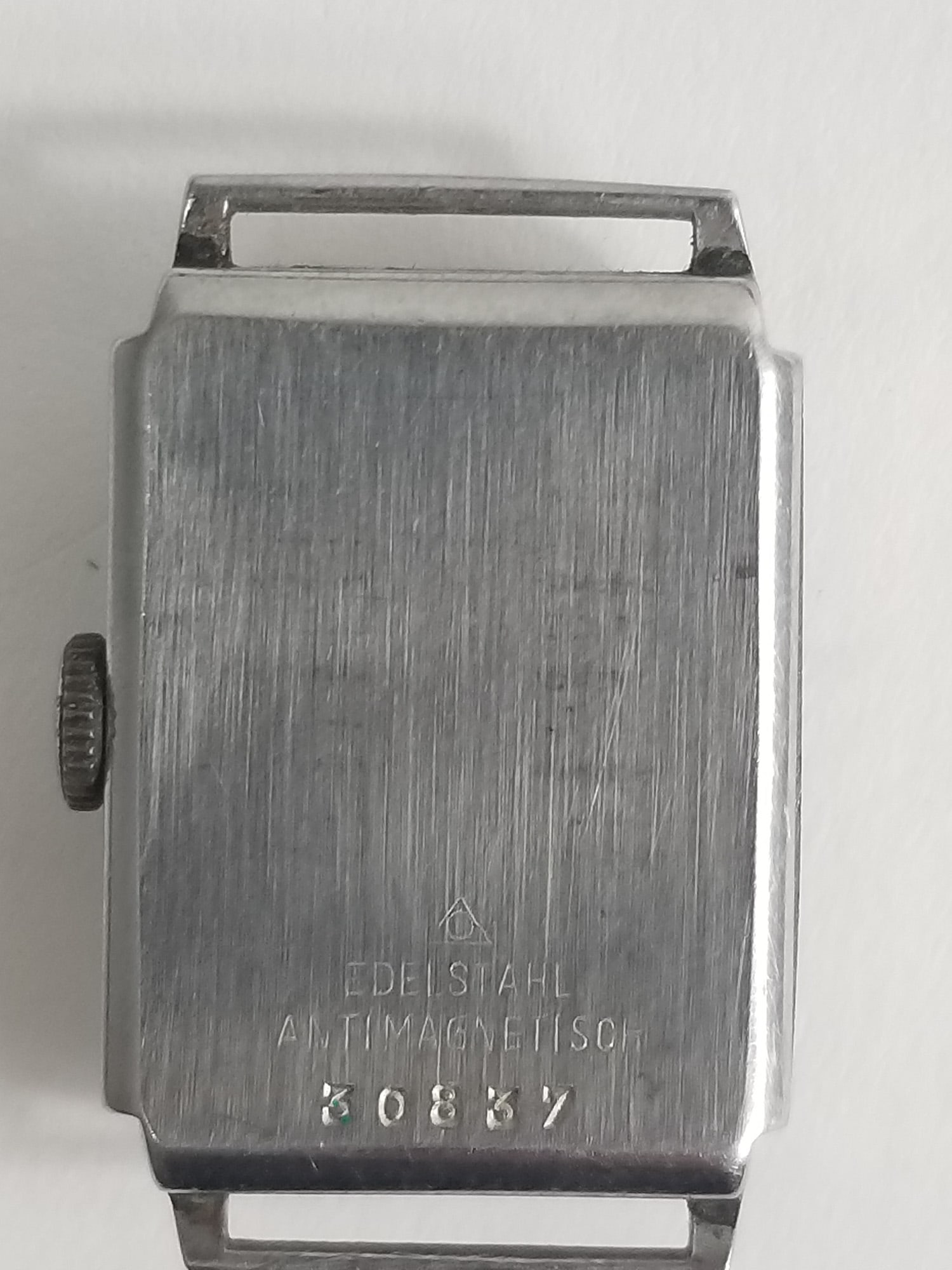 Art Deco Tanker style Wrist Watch no Band - 2