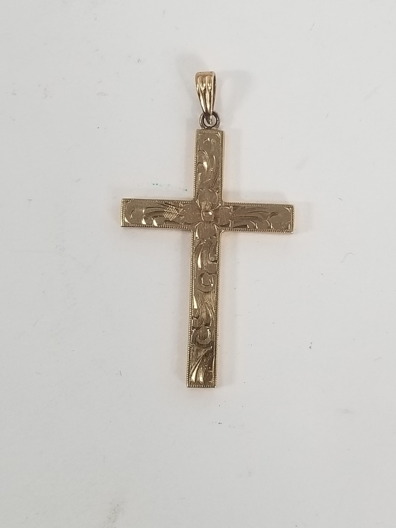10K Marked Cross Pendant: 10K Marked Cross Pendant weight 1.1g Literature Brooks Auction – Online Auction Terms & Conditions Contact: (856) 694-2960 | info@brooks.auction READ BEFORE YOU BID: We want you to feel