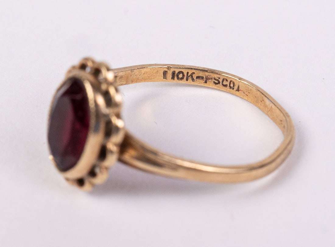 Vintage 10KY Gold Ring - 4