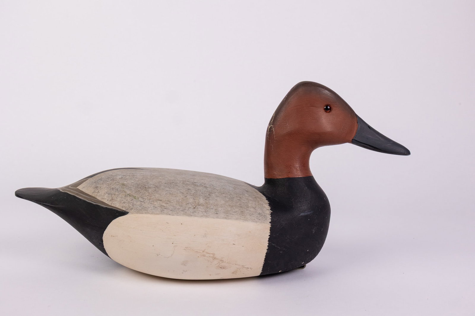 Harry V. Shourds (b. 1930) | Canvasback Drake Duck Decoy - 4