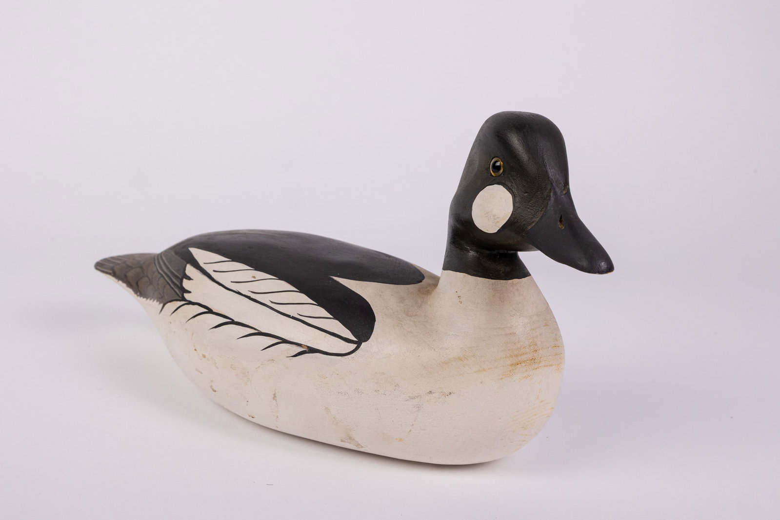 Harry V. Shourds (b. 1930) | Goldeneye Drake Duck Decoy (1 of 6)