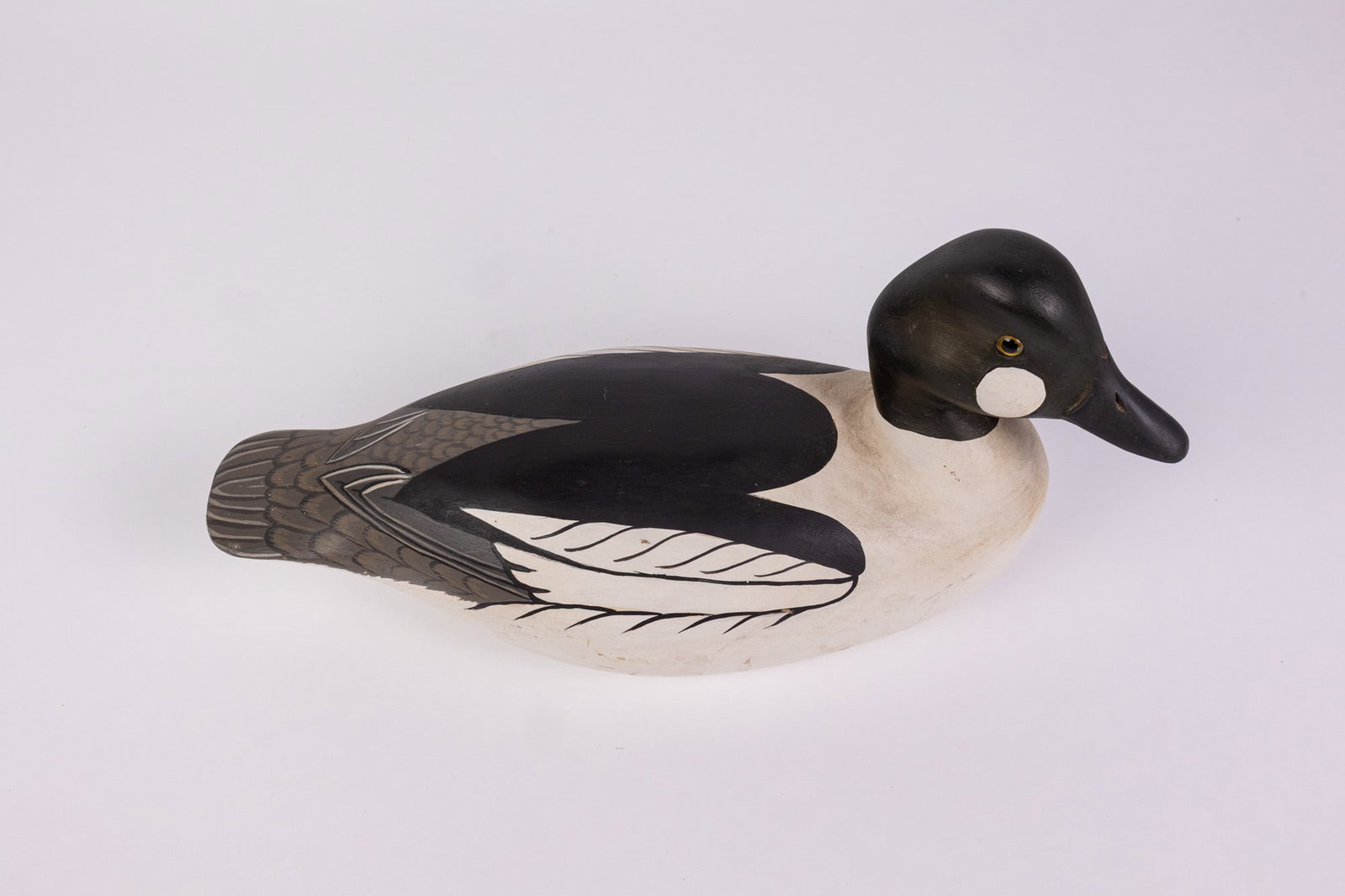 Harry V. Shourds (b. 1930) | Goldeneye Drake Duck Decoy - 4