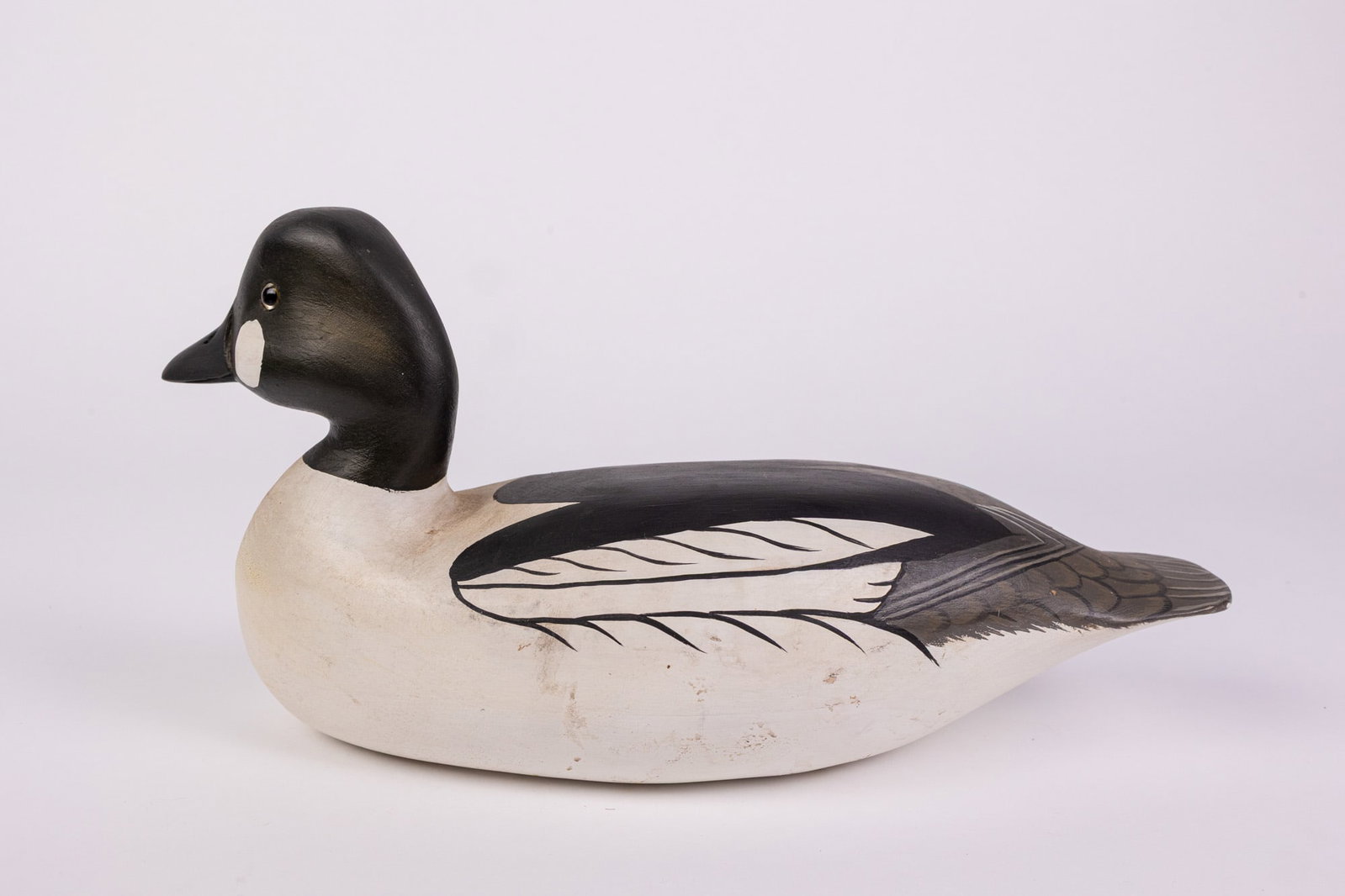 Harry V. Shourds (b. 1930) | Goldeneye Drake Duck Decoy - 5