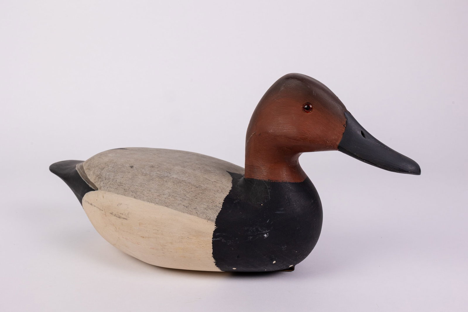 Harry V. Shourds (b. 1930) | Canvasback Drake Duck Decoy (1 of 8)