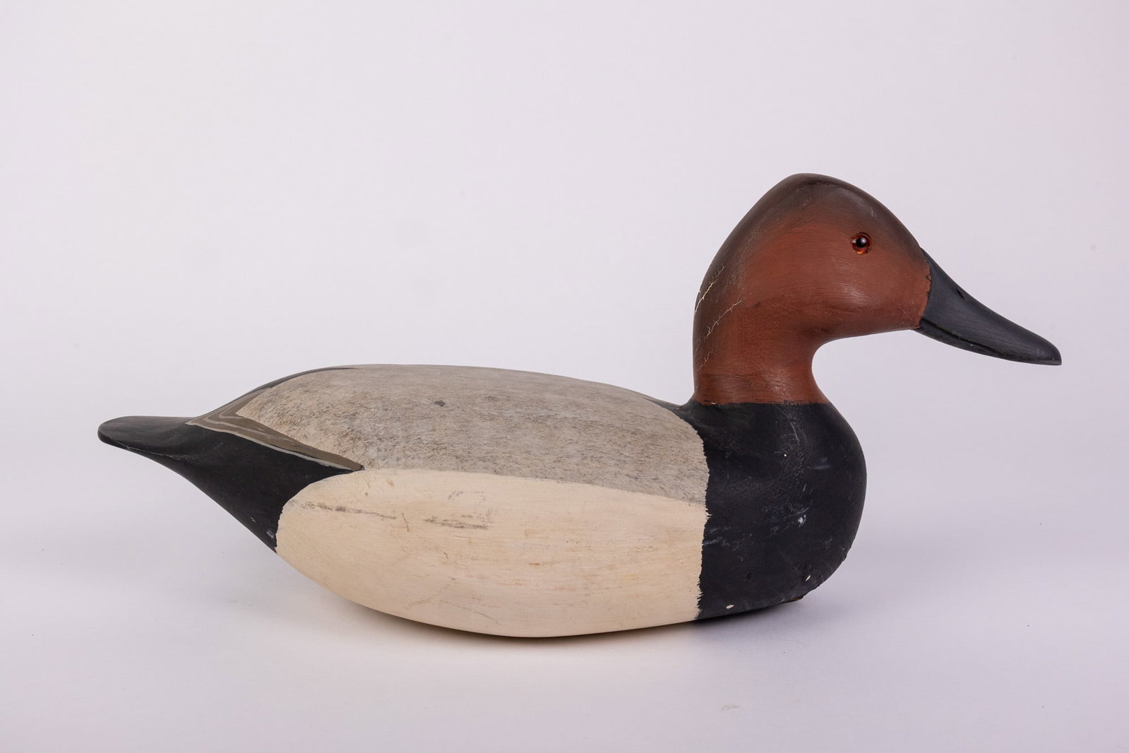 Harry V. Shourds (b. 1930) | Canvasback Drake Duck Decoy - 3