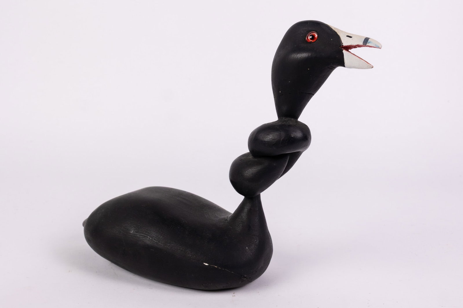 George "Coot" Garton (1923-2002) | Novelty Coot Decoy: George "Coot" Garton was a both national and world champion decoy carver originally from Bridgeton, New Jersey. From his obituary, "He was the National Champion Carver in 1972, 1973 & 1974 in Babylon,