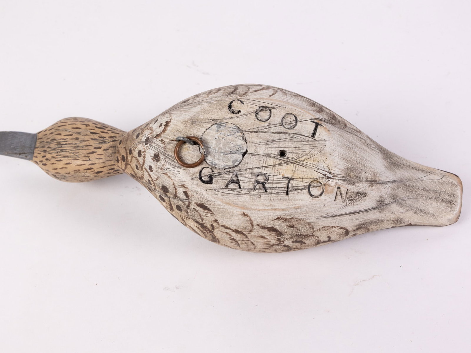 George "Coot" Garton (1923-2002) | Mallard Hen Duck Decoy - 7