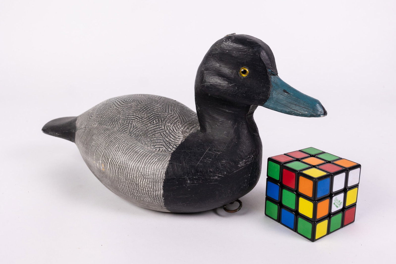 George "Coot" Garton (1923-2002) | Bluebill Drake Duck Decoy - 2