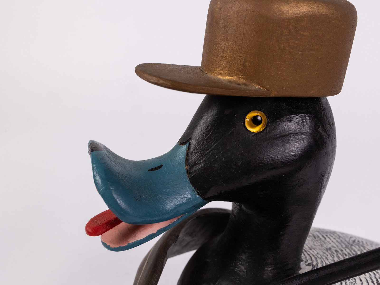 George "Coot" Garton (1923-2002) | Novelty Bluebill Drake Decoy - 3