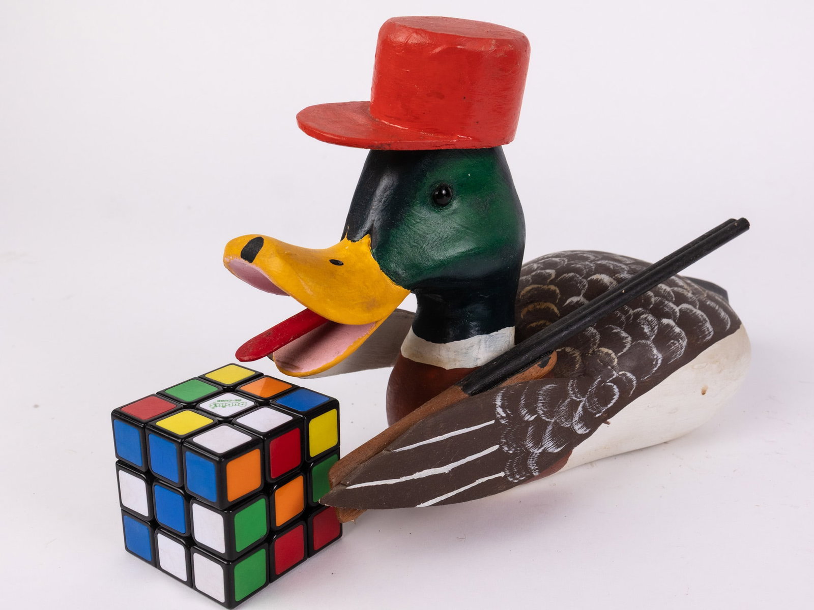 George "Coot" Garton (1923-2002) | Novelty Mallard Drake Decoy - 2