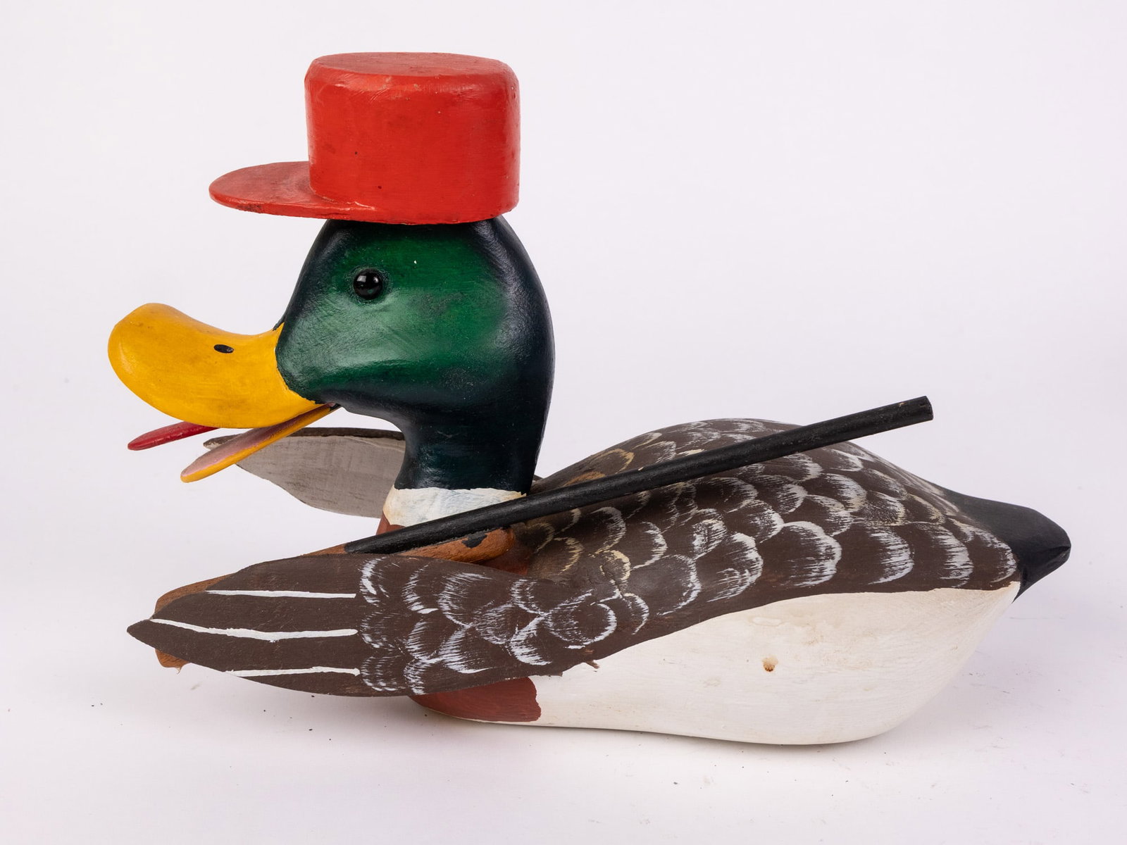 George "Coot" Garton (1923-2002) | Novelty Mallard Drake Decoy - 3