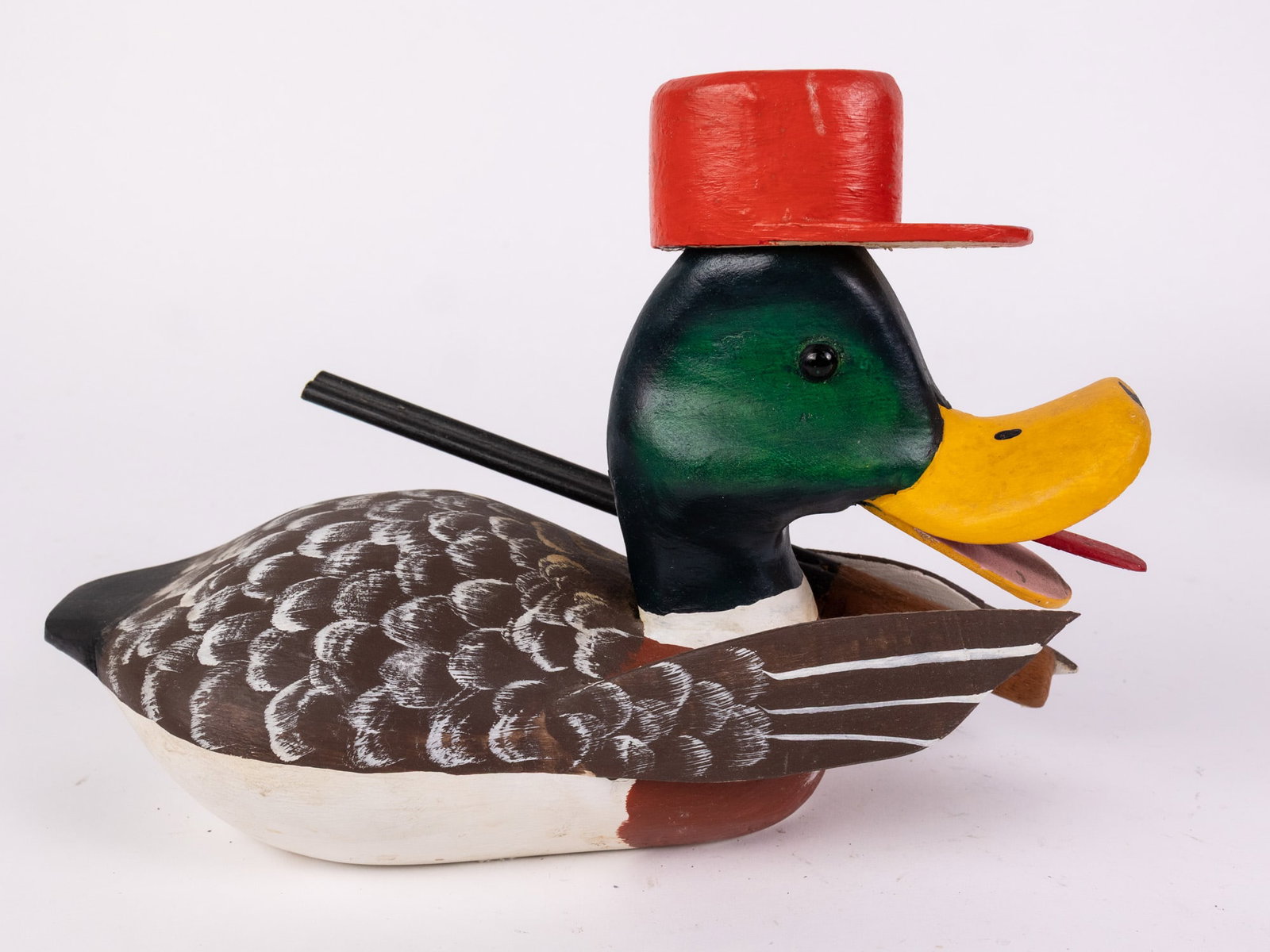 George "Coot" Garton (1923-2002) | Novelty Mallard Drake Decoy - 5