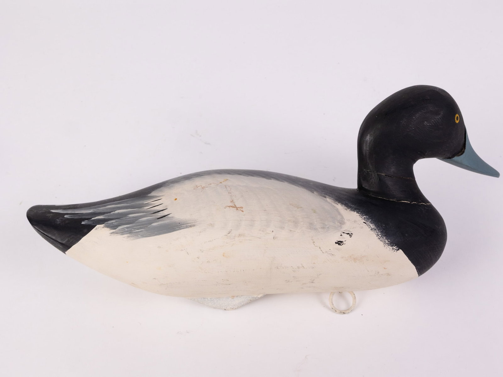 Captain Harry R. Jobes (1936-2019) | Bluebill Drake Duck Decoy - 4