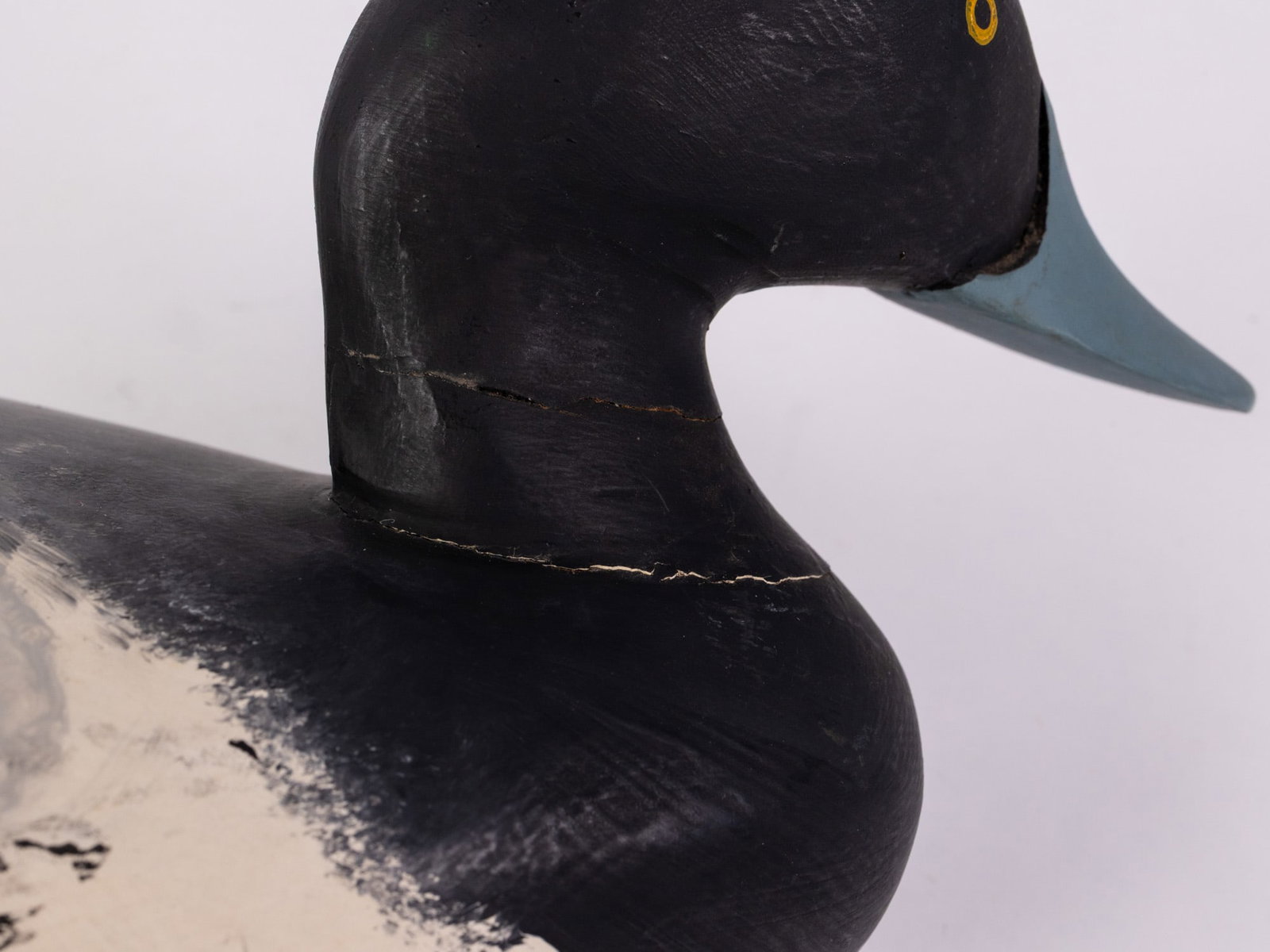 Captain Harry R. Jobes (1936-2019) | Bluebill Drake Duck Decoy - 5