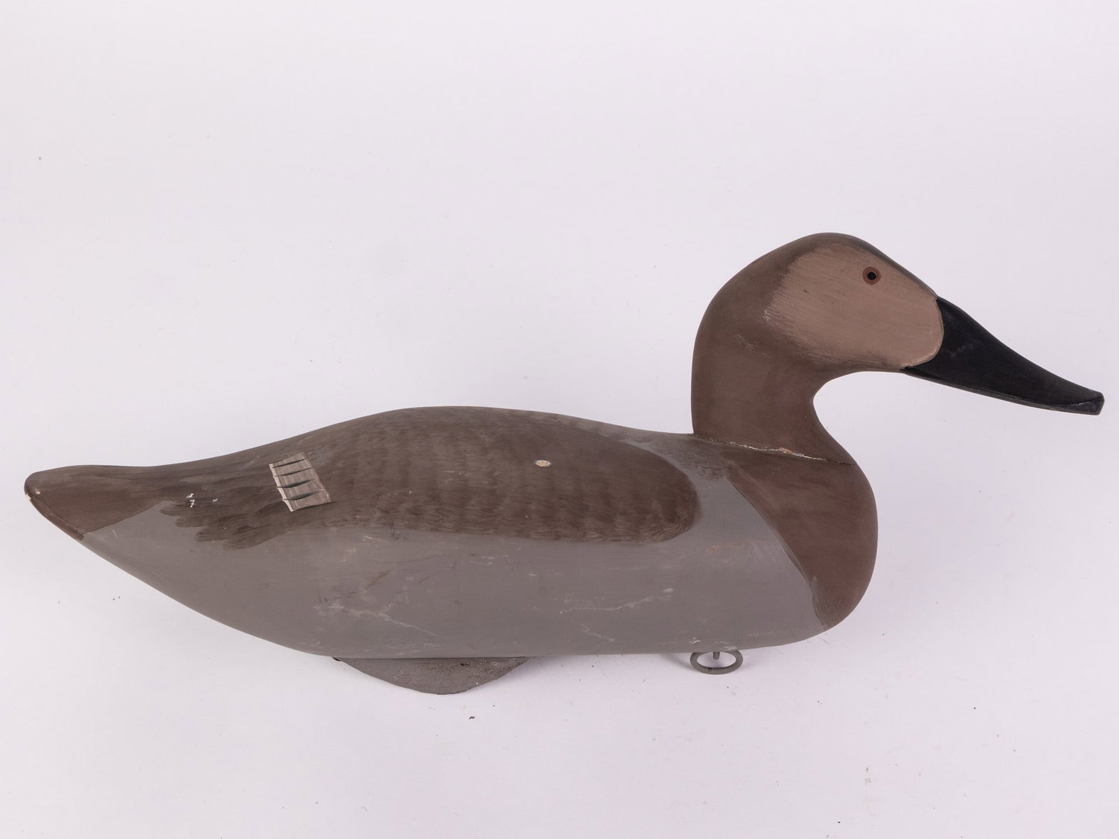 Captain Harry R. Jobes (1936-2019) | Canvasback Hen Duck Decoy - 3