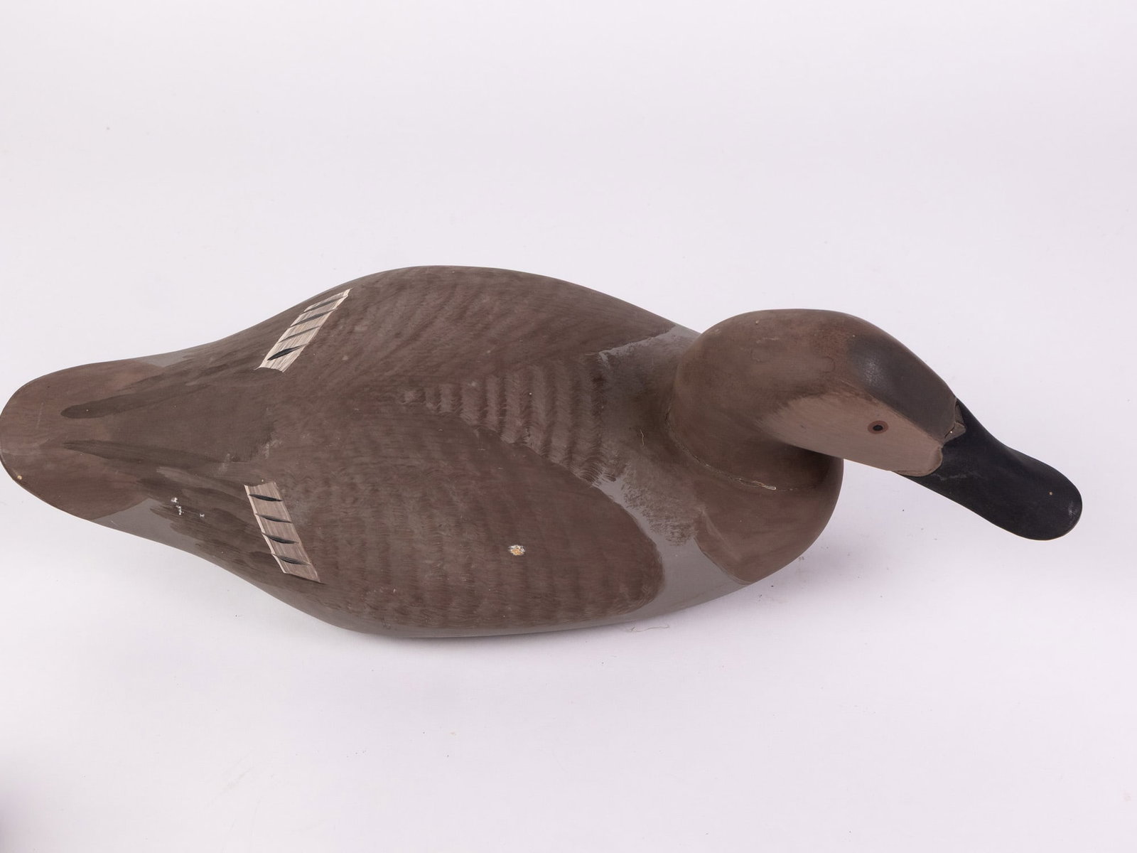 Captain Harry R. Jobes (1936-2019) | Canvasback Hen Duck Decoy - 4