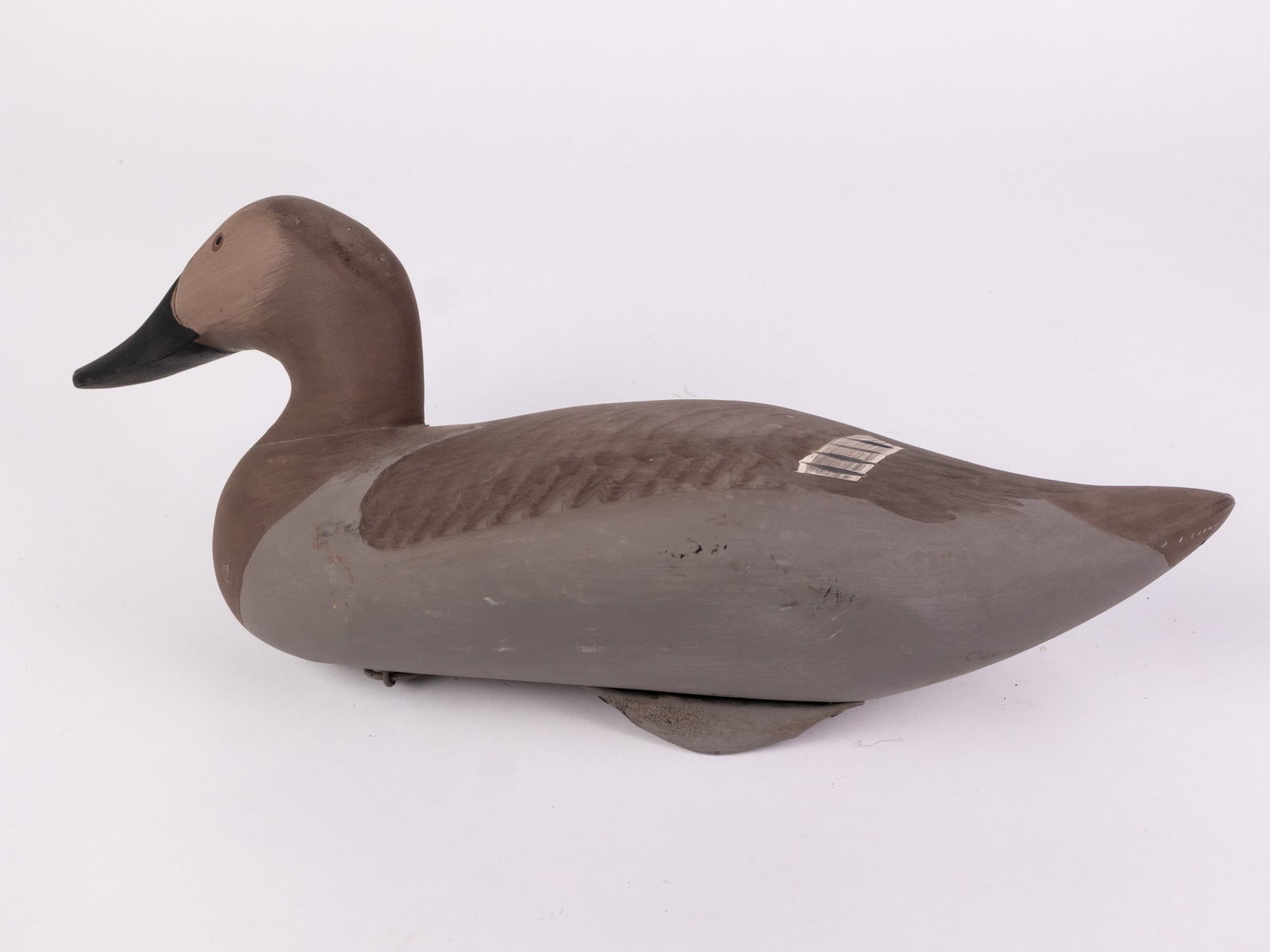 Captain Harry R. Jobes (1936-2019) | Canvasback Hen Duck Decoy - 6