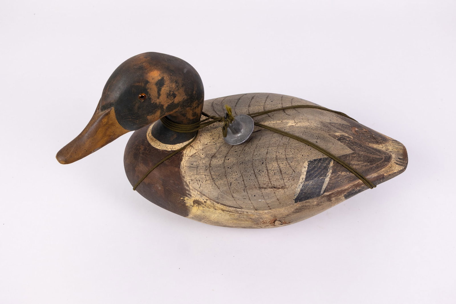 Ducks Unlimited Lac LaCroix Collection Mallard Drake Duck Decoy - 4