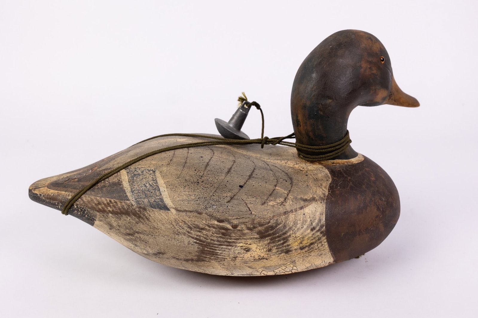 Ducks Unlimited Lac LaCroix Collection Mallard Drake Duck Decoy - 5