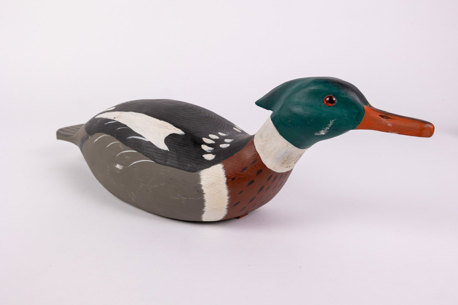 Joe Revello | Common Merganser Drake Decoy (1 of 6)