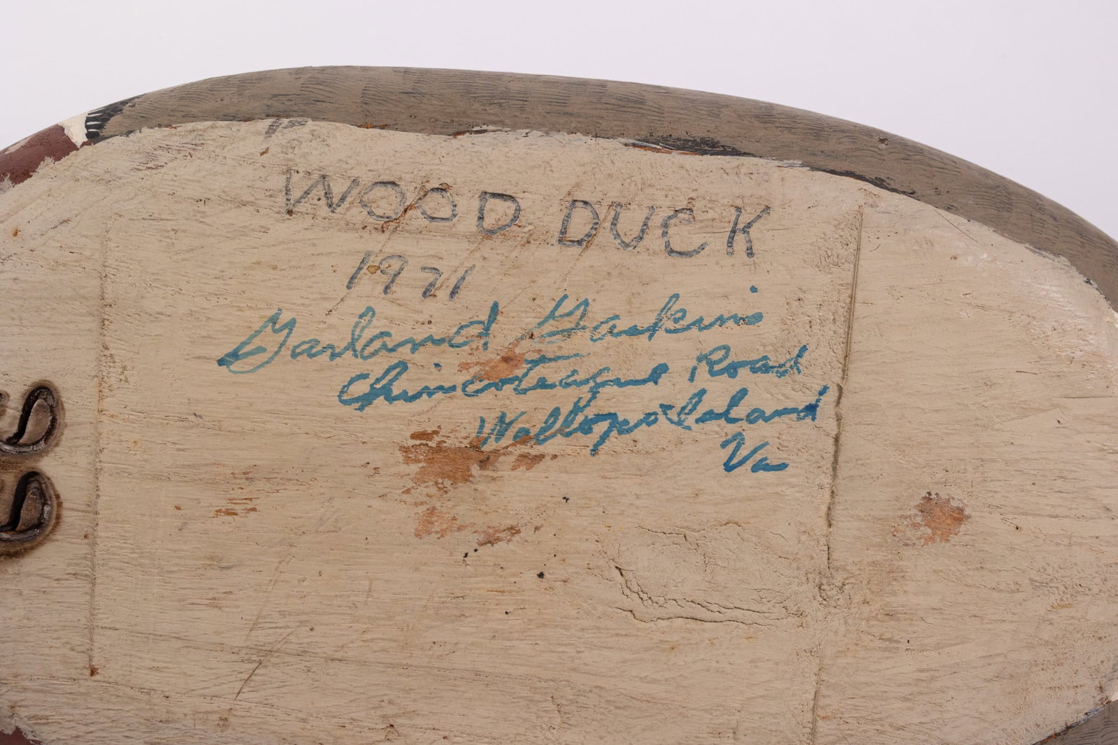 Garland Gaskins (1911-2010) | Wood Duck Drake Decoy - 7