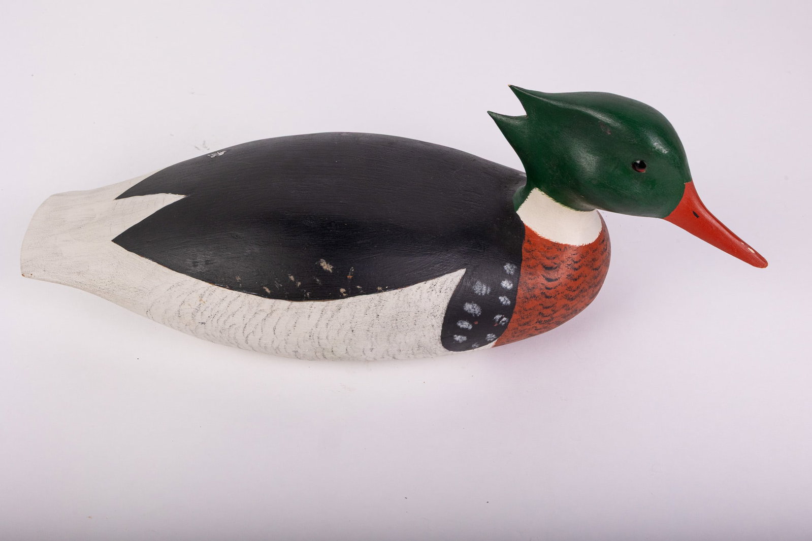 B. Kuhn | Common Merganser Drake Duck Decoy - 4