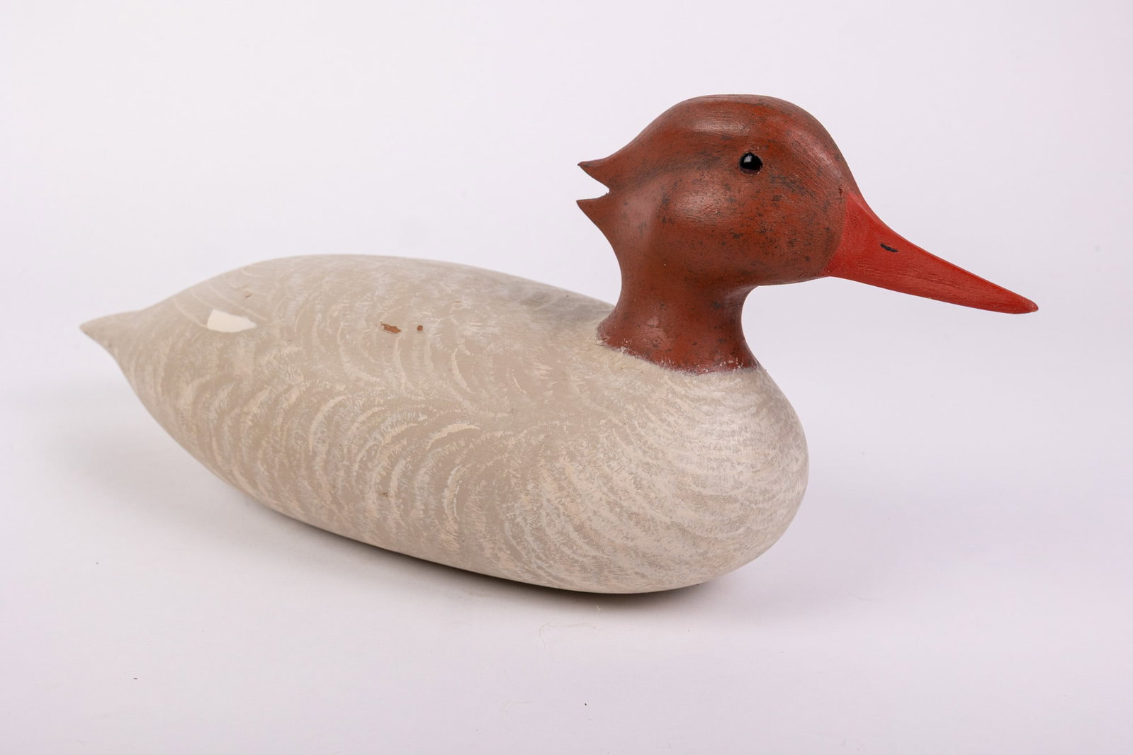 B. Kuhn | Common Merganser Hen Duck Decoy (1 of 7)