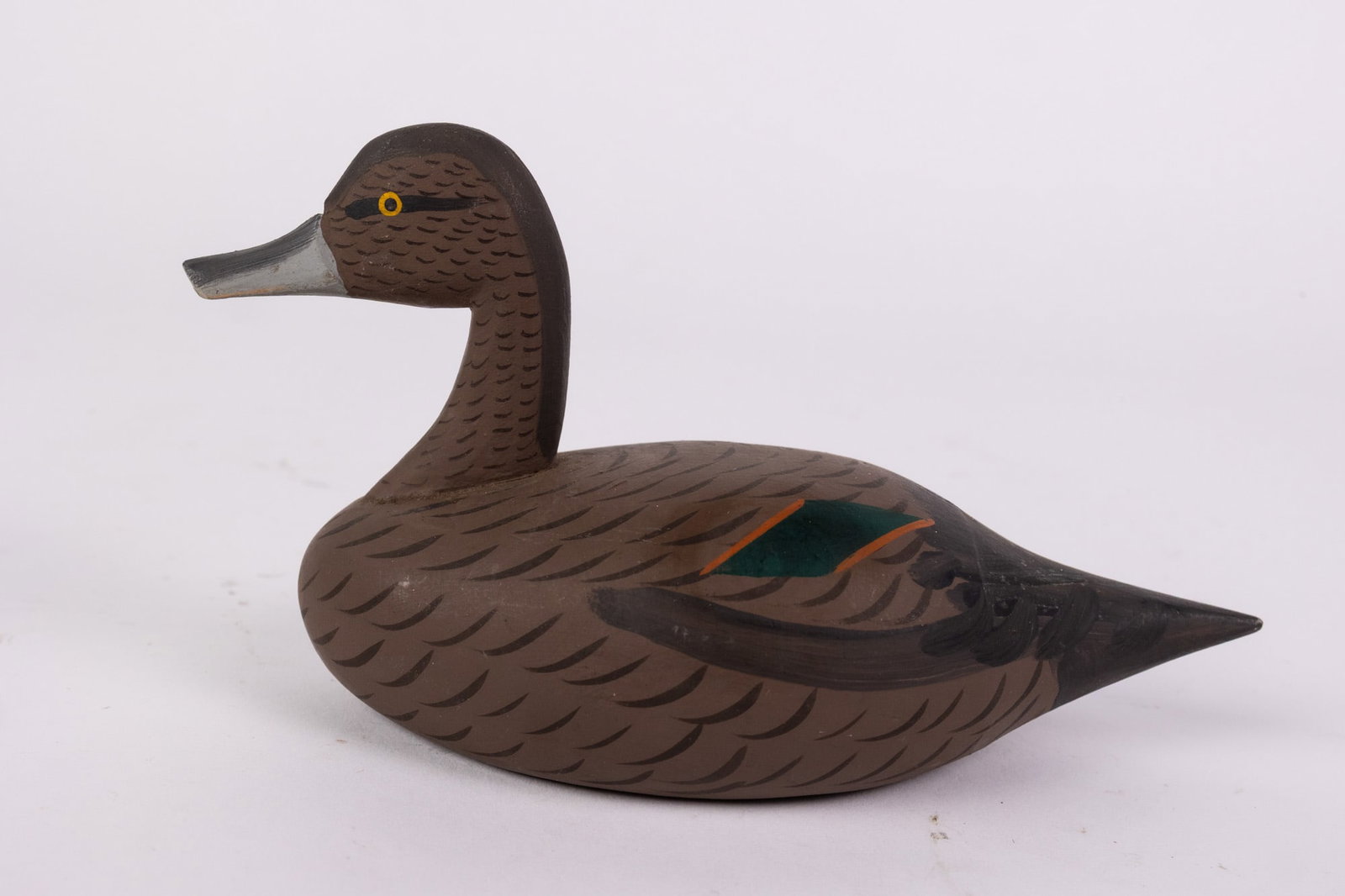 Captain Jessie Urie (1901 - 1978) | Miniature Black Duck Drake Decoy - 6