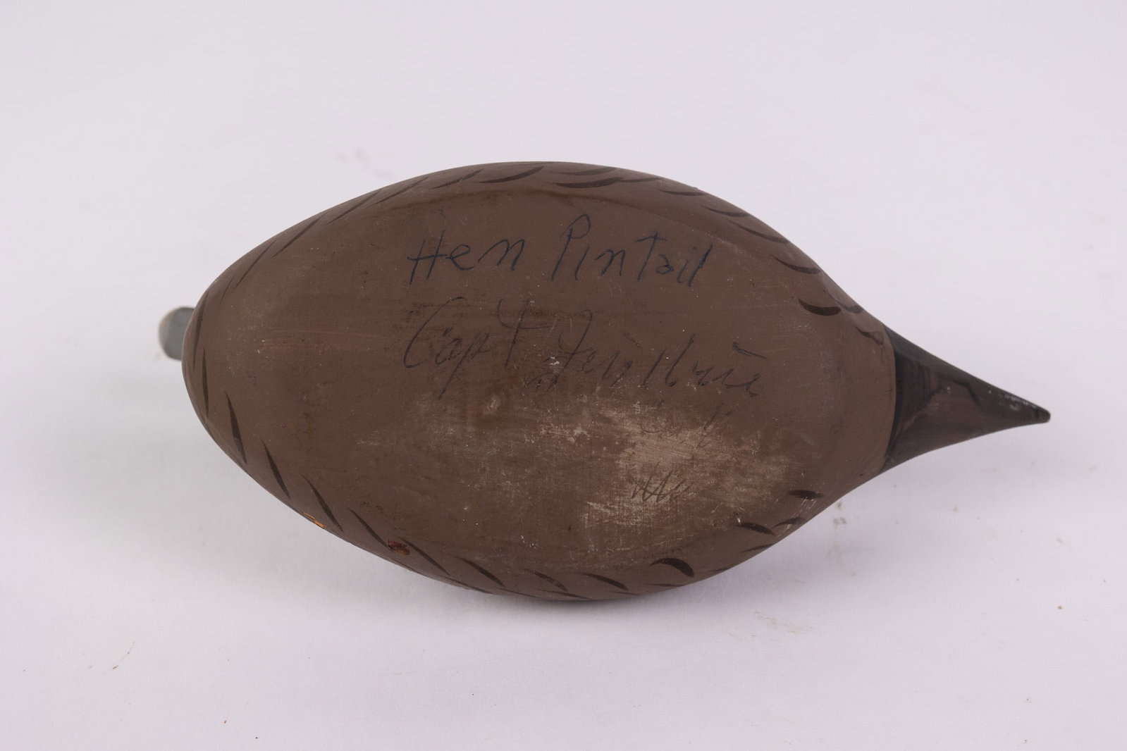Captain Jessie Urie (1901 - 1978) | Miniature Black Duck Drake Decoy - 7