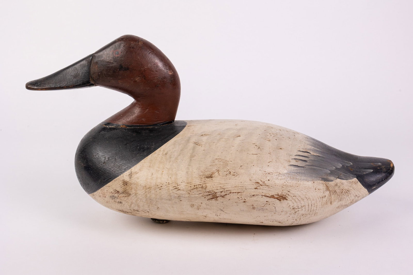 Charlie William Joiner Attributed | Canvasback Drake Duck Decoy - 4