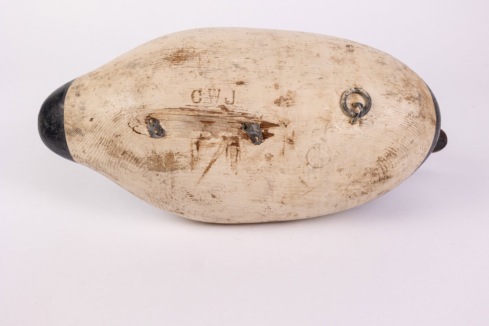 Charlie William Joiner Attributed | Canvasback Drake Duck Decoy - 6