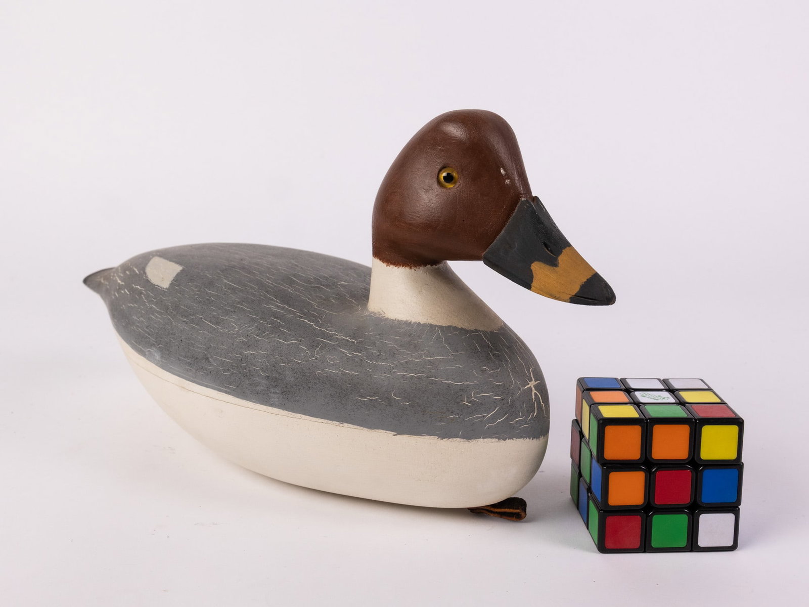 Jim Gale (1899 - 1971) Brigantine, NJ | Goldeneye Hen Duck Decoy - 2