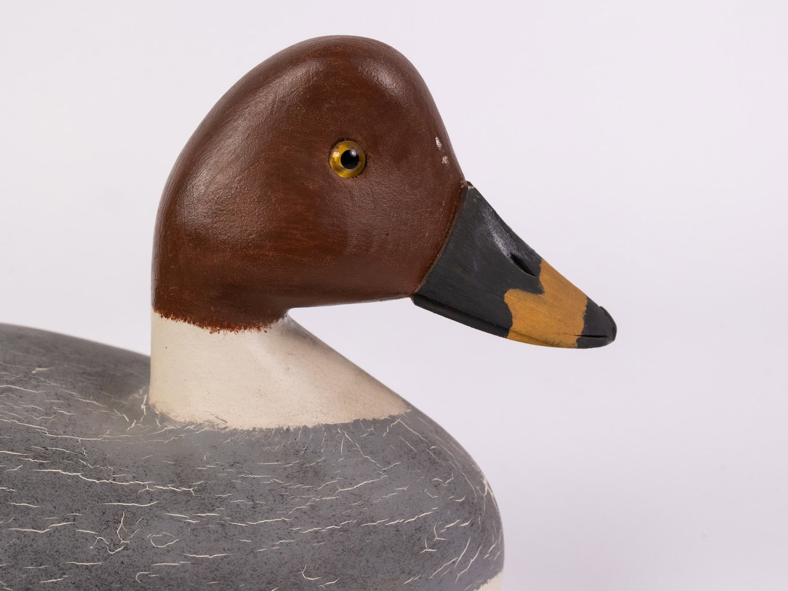Jim Gale (1899 - 1971) Brigantine, NJ | Goldeneye Hen Duck Decoy - 4