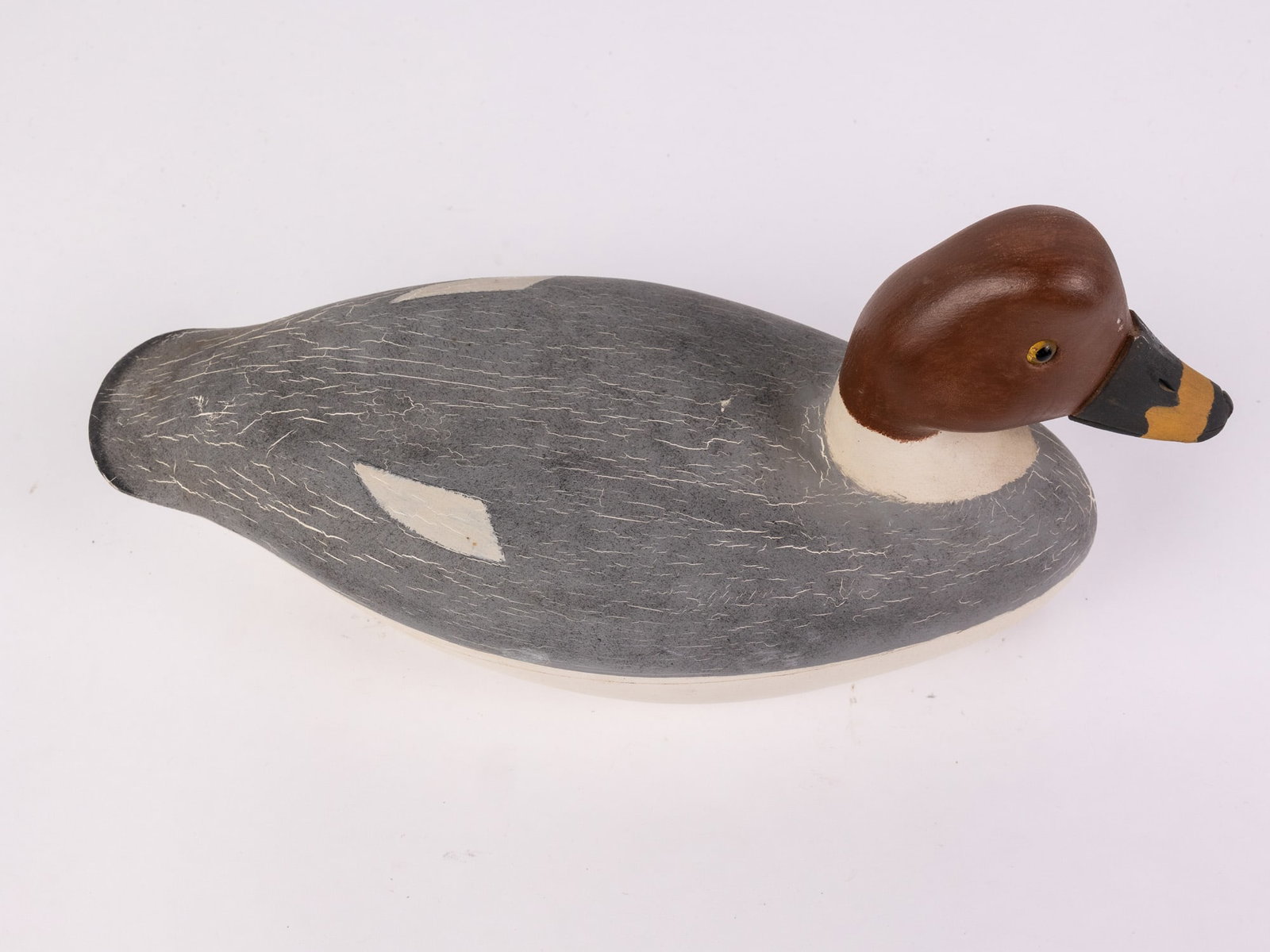 Jim Gale (1899 - 1971) Brigantine, NJ | Goldeneye Hen Duck Decoy - 5