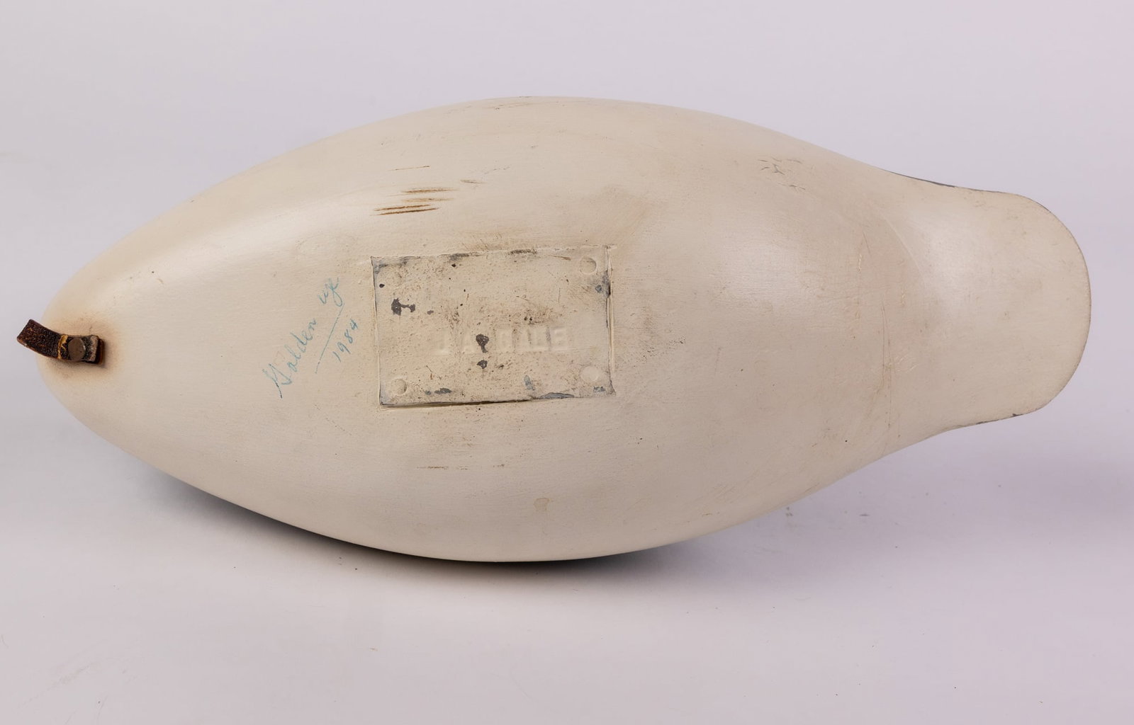 Jim Gale (1899 - 1971) Brigantine, NJ | Goldeneye Hen Duck Decoy - 7