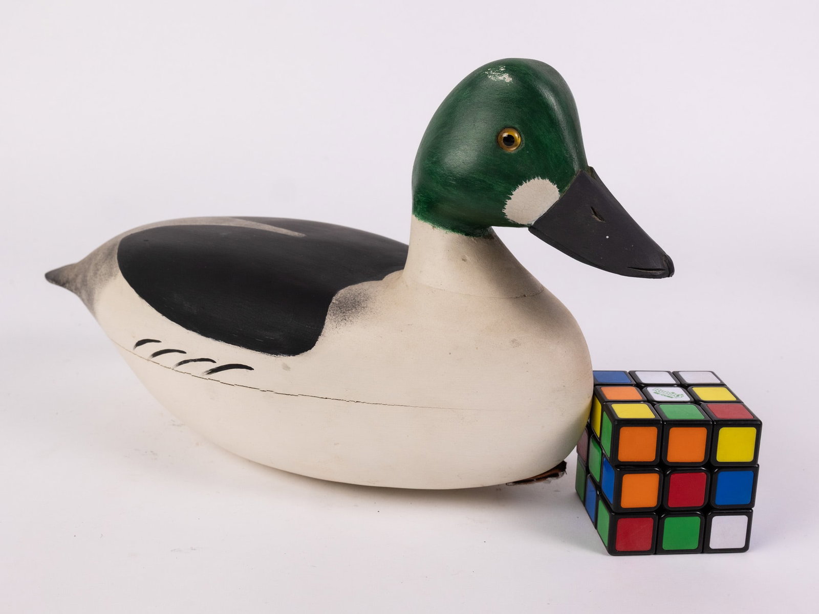 Jim Gale (1899 - 1971) Brigantine, NJ | Goldeneye Drake Duck Decoy - 2