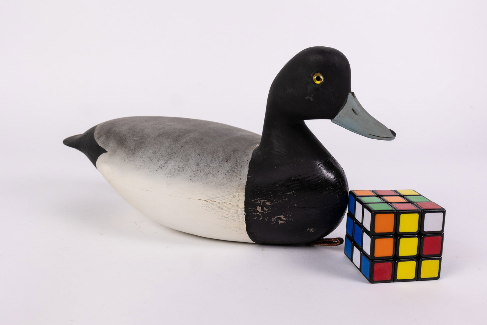 Jim Gale (1899 - 1971) Brigantine, NJ | Bluebill Drake Duck Decoy - 2