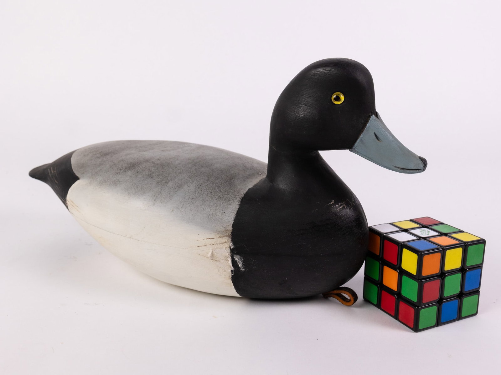 Jim Gale (1899 - 1971) Brigantine, NJ | Bluebill Drake Duck Decoy - 2