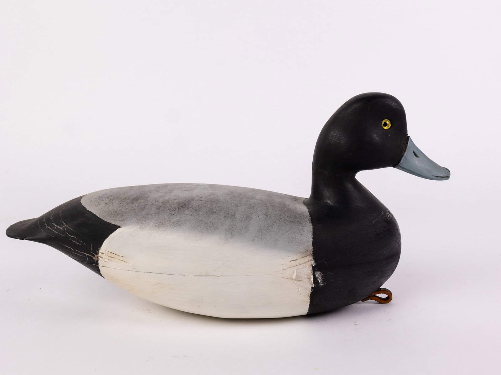 Jim Gale (1899 - 1971) Brigantine, NJ | Bluebill Drake Duck Decoy - 3