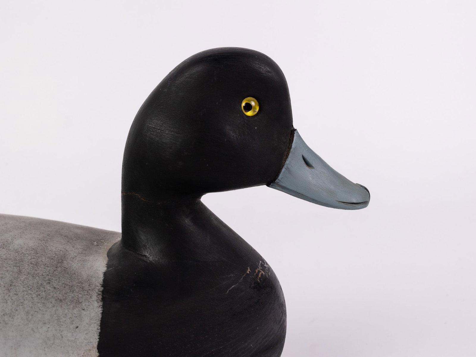 Jim Gale (1899 - 1971) Brigantine, NJ | Bluebill Drake Duck Decoy - 4