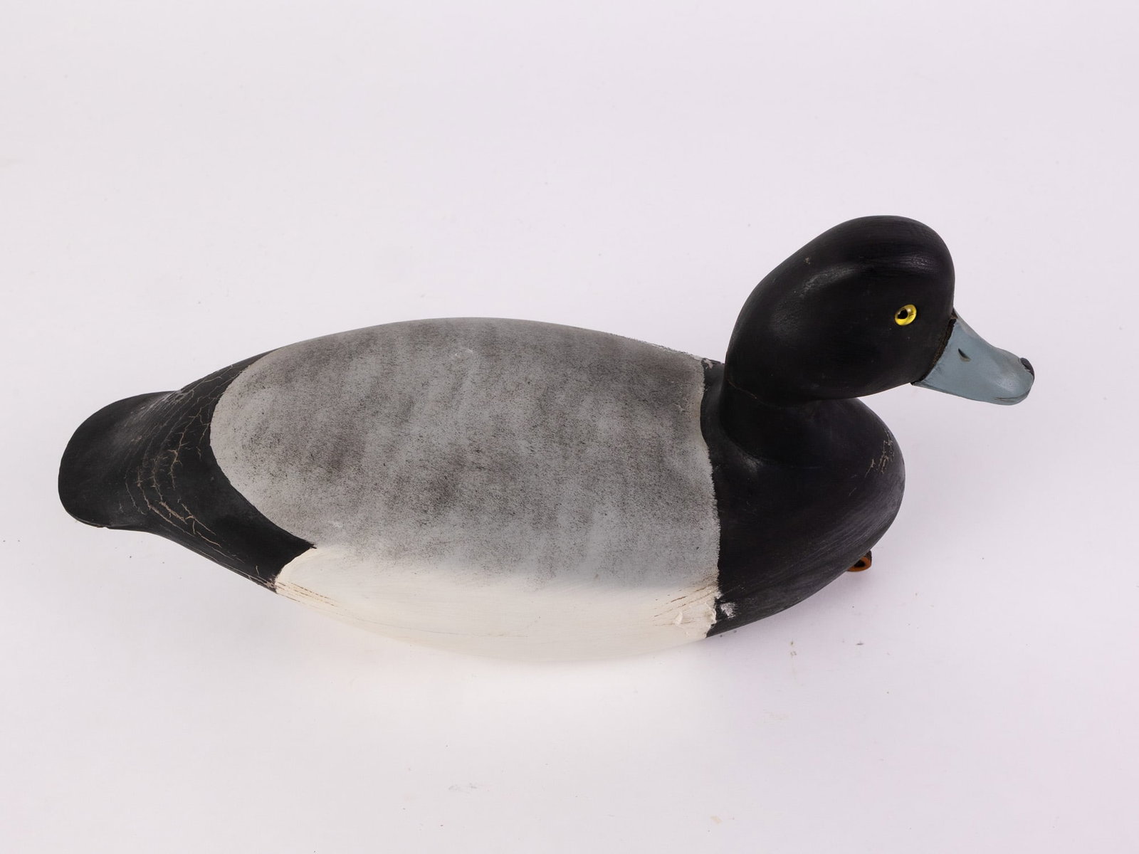 Jim Gale (1899 - 1971) Brigantine, NJ | Bluebill Drake Duck Decoy - 5