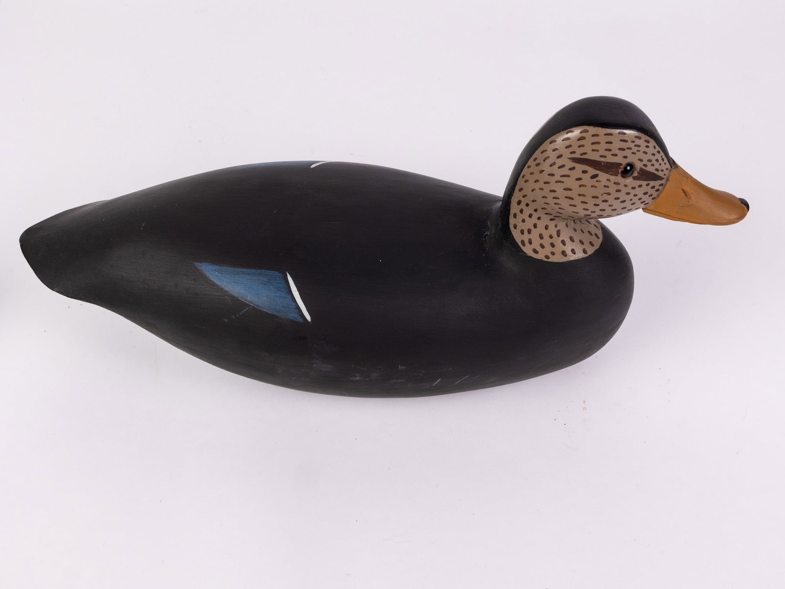 Jim Gale (1899 - 1971) Brigantine, NJ | Black Duck Hen Decoy - 4
