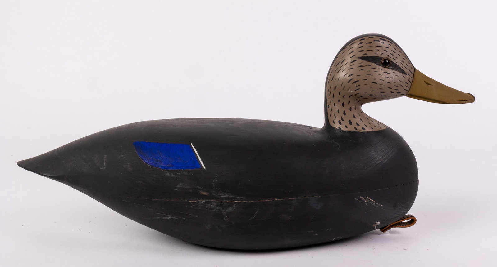 Jim Gale (1899 - 1971) Brigantine, NJ | Black Duck Hen Decoy - 3