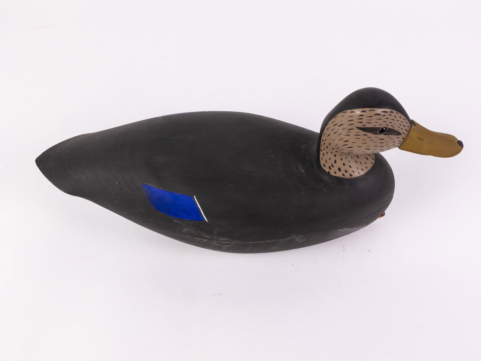 Jim Gale (1899 - 1971) Brigantine, NJ | Black Duck Hen Decoy - 4