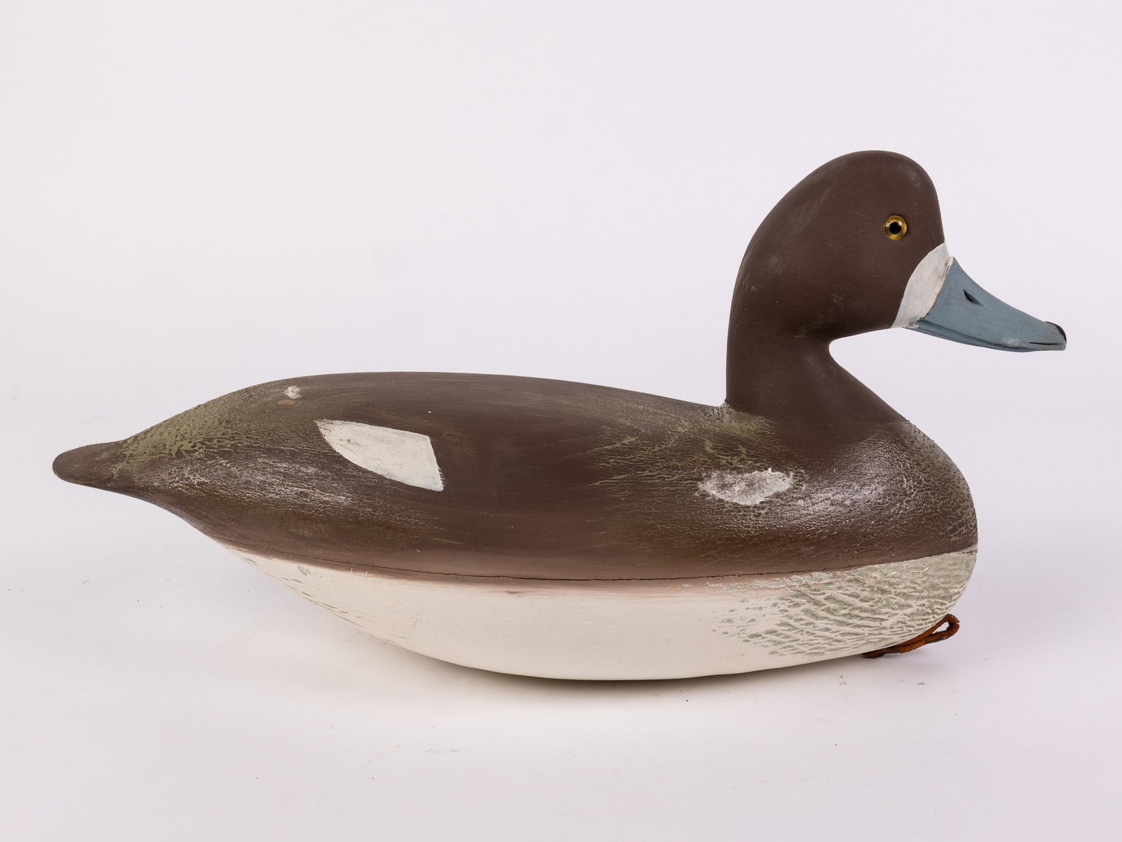 Jim Gale (1899 - 1971) Brigantine, NJ | Bluebill Hen Duck Decoy - 3
