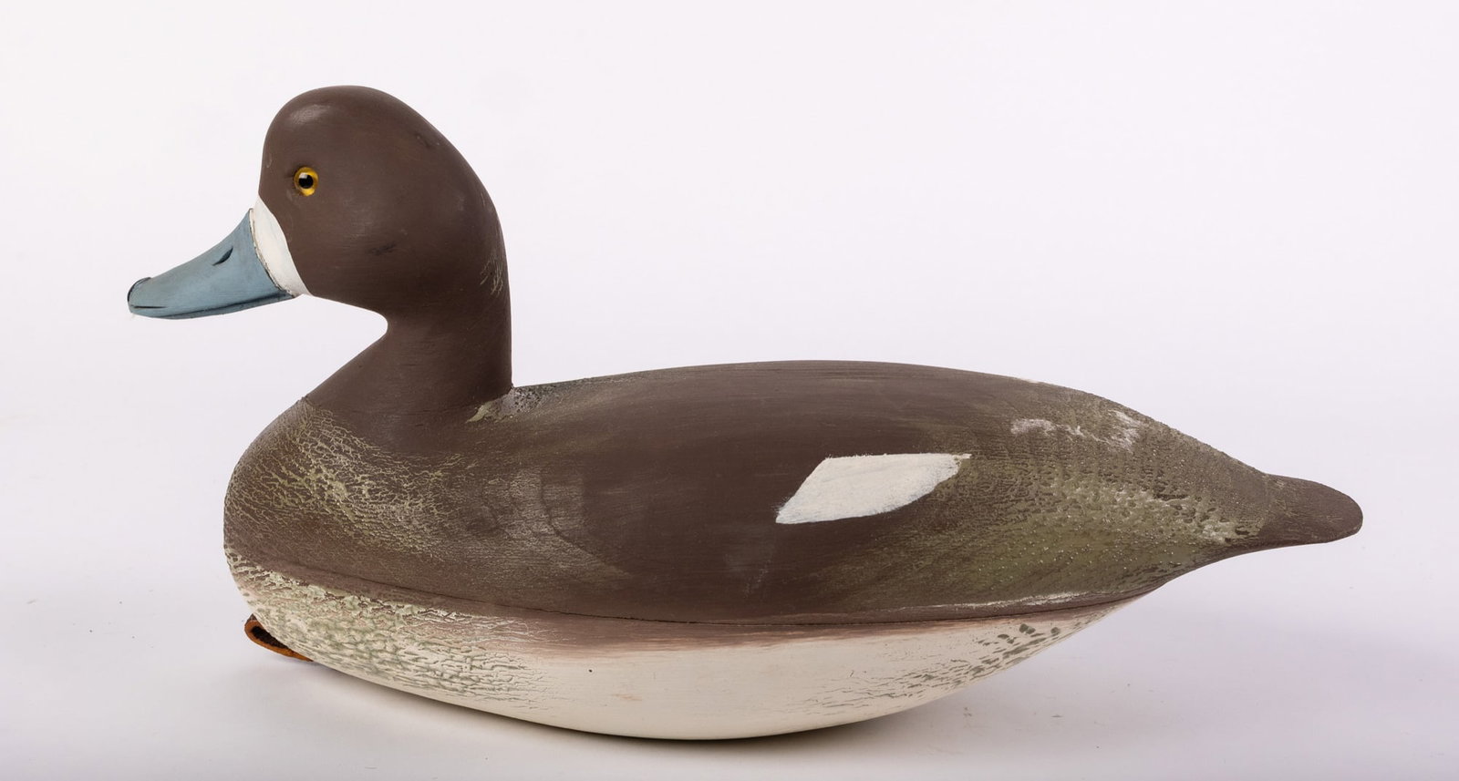 Jim Gale (1899 - 1971) Brigantine, NJ | Bluebill Hen Duck Decoy - 6