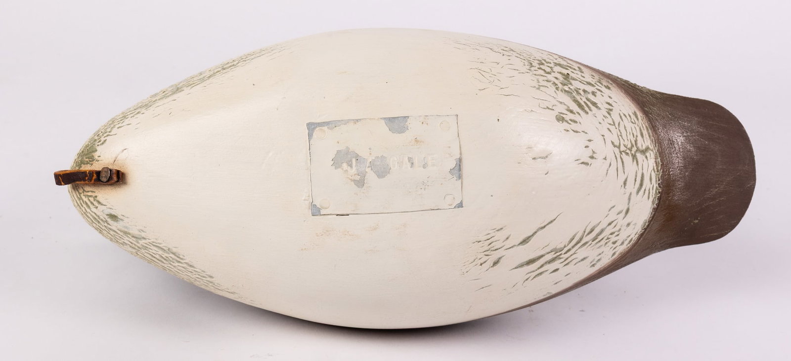 Jim Gale (1899 - 1971) Brigantine, NJ | Bluebill Hen Duck Decoy - 7